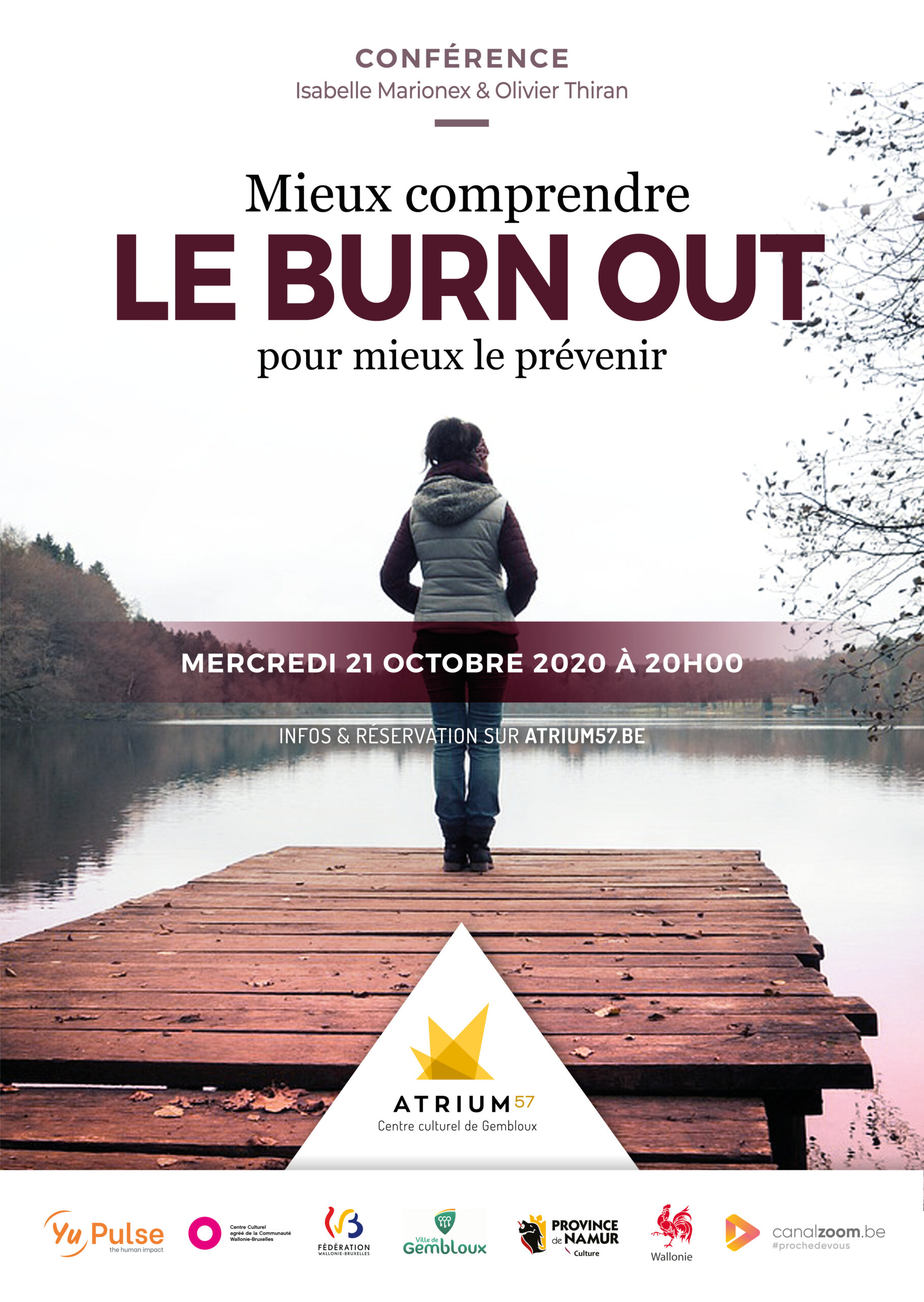 Conférence Burn Out - Affiche A2